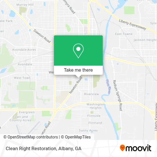 Clean Right Restoration map