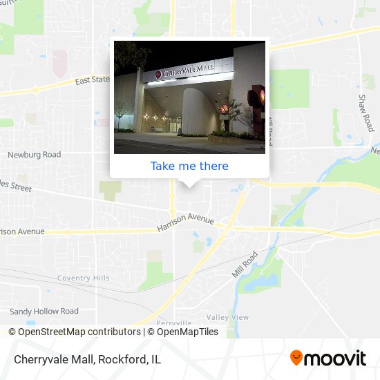 Cherryvale Mall map