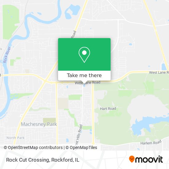 Rock Cut Crossing map