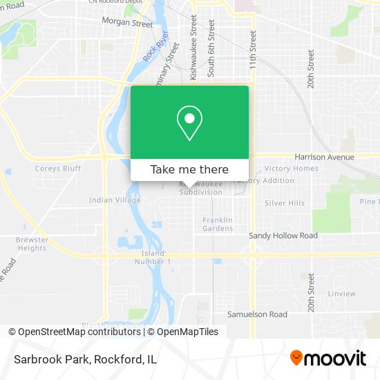 Mapa de Sarbrook Park