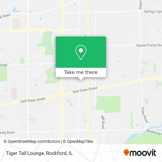 Mapa de Tiger Tail Lounge