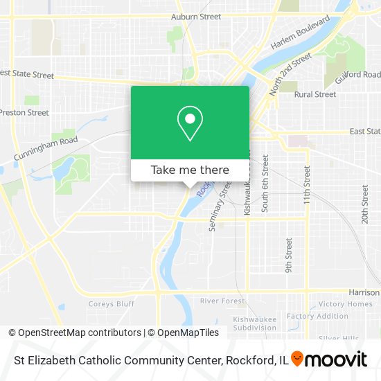 Mapa de St Elizabeth Catholic Community Center