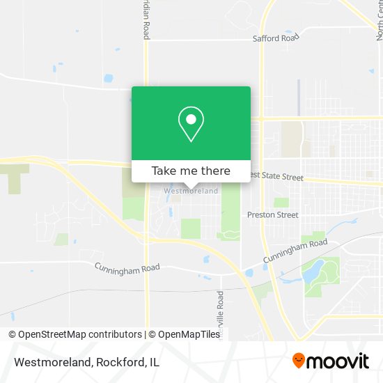 Mapa de Westmoreland