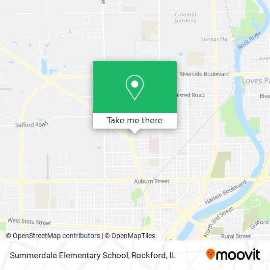 Mapa de Summerdale Elementary School