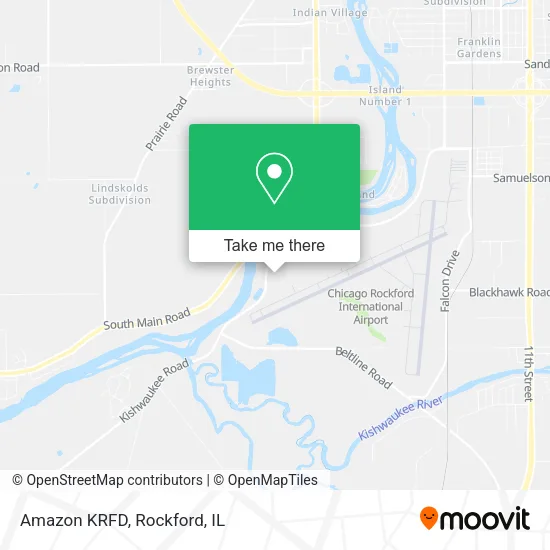Amazon KRFD map