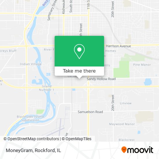 MoneyGram map