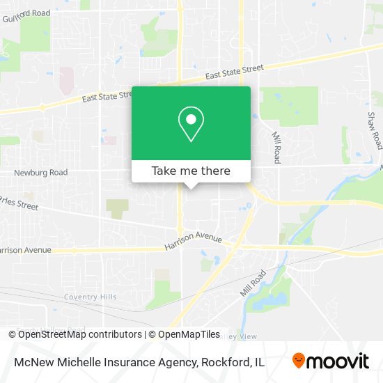 Mapa de McNew Michelle Insurance Agency