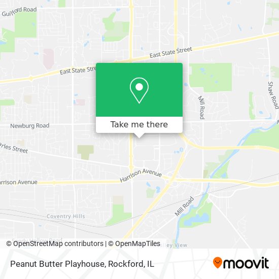 Mapa de Peanut Butter Playhouse