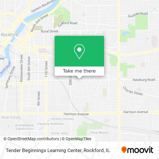 Tender Beginnings Learning Center map