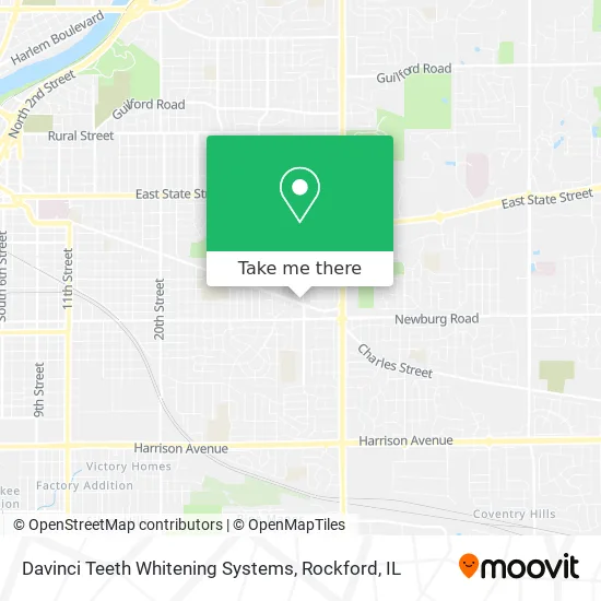Davinci Teeth Whitening Systems map