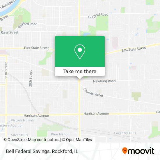 Bell Federal Savings map