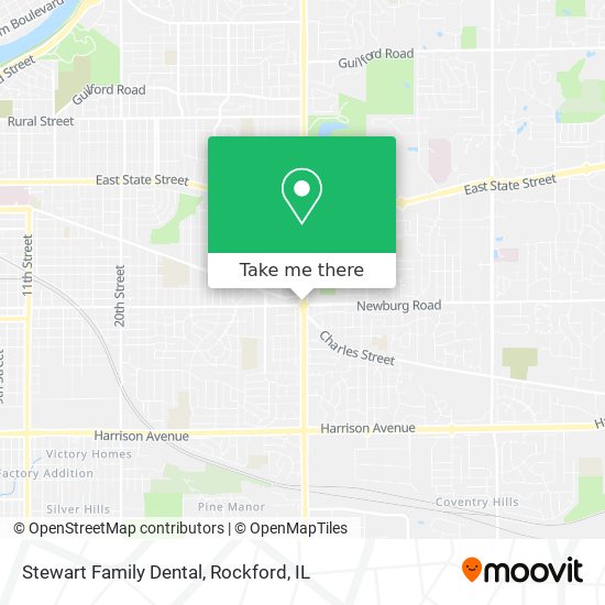 Mapa de Stewart Family Dental