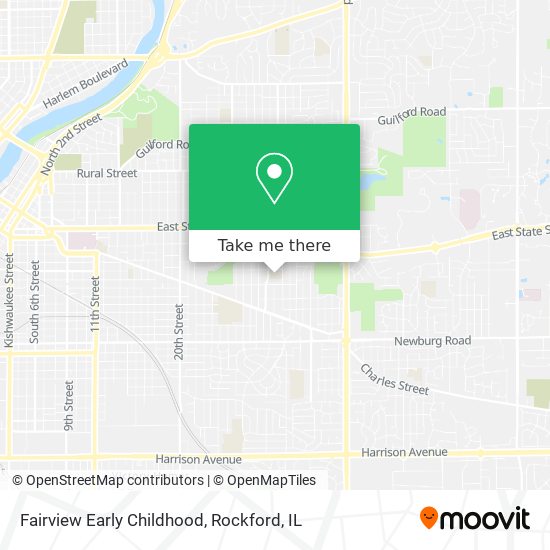 Fairview Early Childhood map