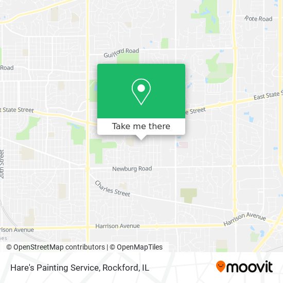 Mapa de Hare's Painting Service
