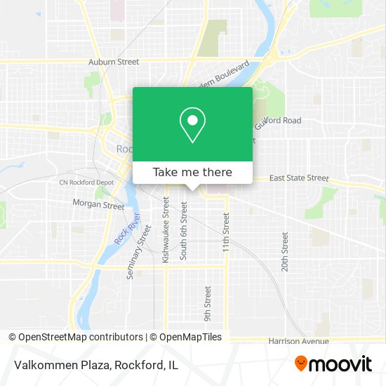 Mapa de Valkommen Plaza