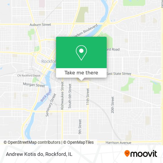Mapa de Andrew Kotis do