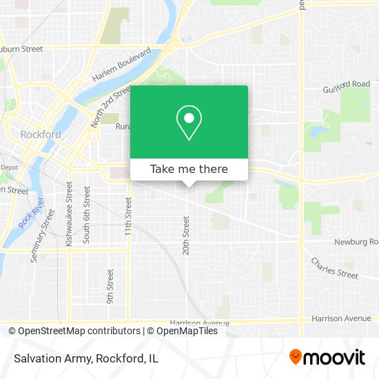 Mapa de Salvation Army