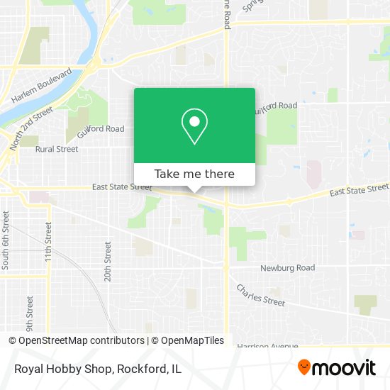 Royal Hobby Shop map