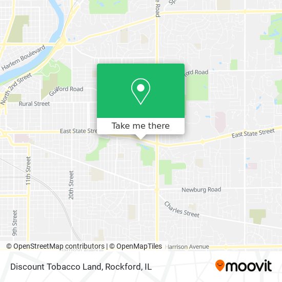 Discount Tobacco Land map