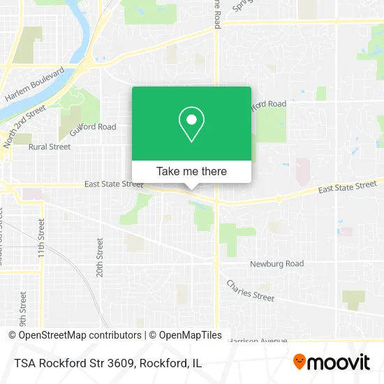 TSA Rockford Str 3609 map