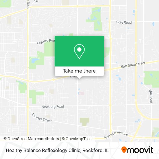 Healthy Balance Reflexology Clinic map