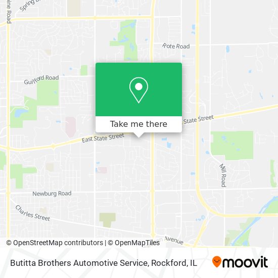 Mapa de Butitta Brothers Automotive Service