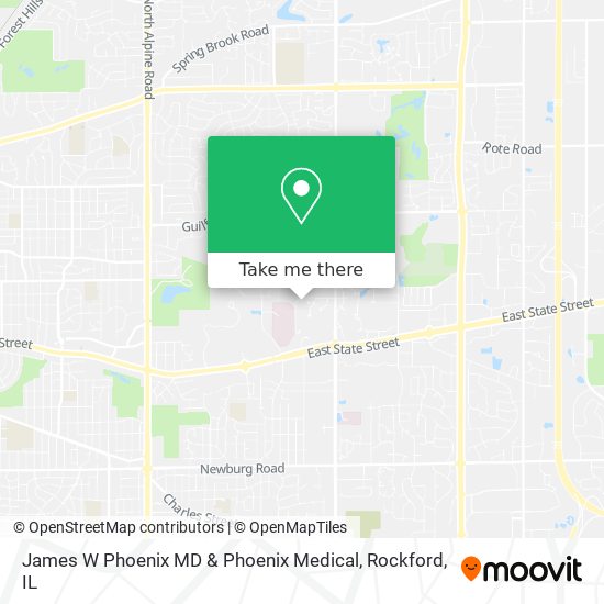 James W Phoenix MD & Phoenix Medical map