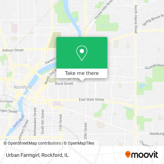 Mapa de Urban Farmgirl