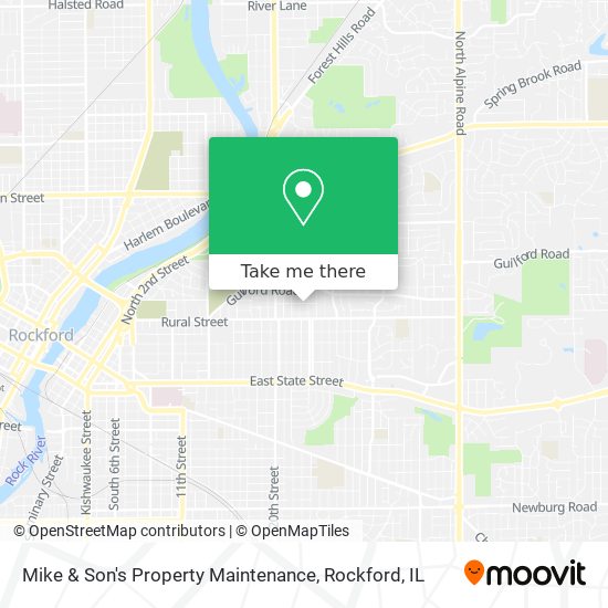 Mike & Son's Property Maintenance map