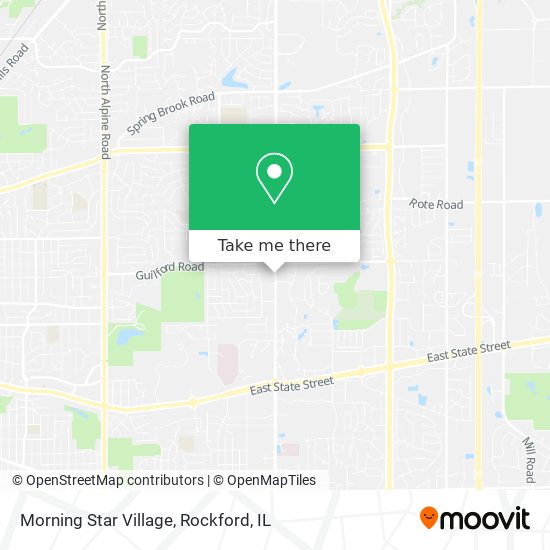 Morning Star Village map