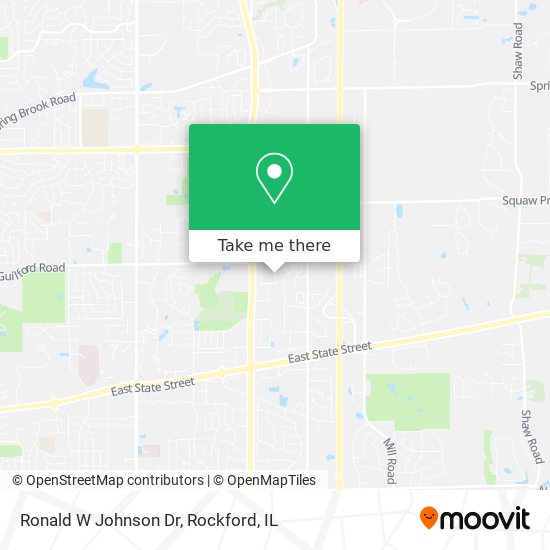 Mapa de Ronald W Johnson Dr