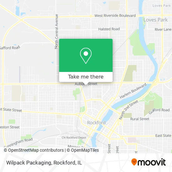 Wilpack Packaging map