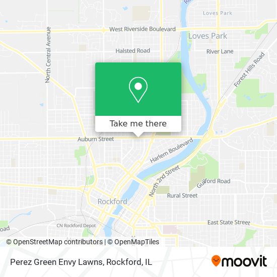 Perez Green Envy Lawns map