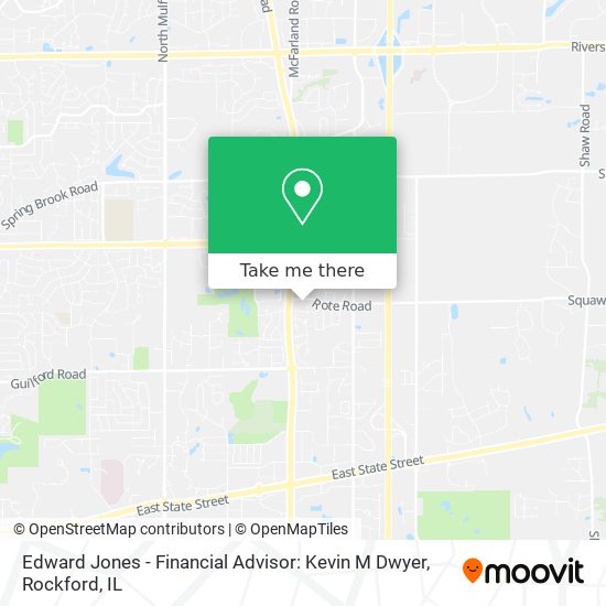 Edward Jones - Financial Advisor: Kevin M Dwyer map