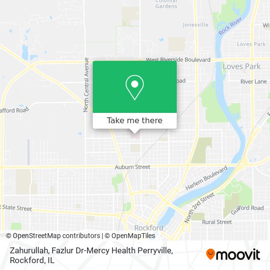 Zahurullah, Fazlur Dr-Mercy Health Perryville map