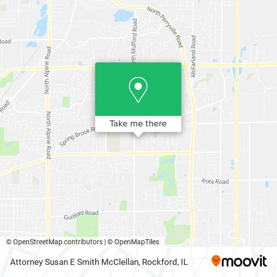 Mapa de Attorney Susan E Smith McClellan