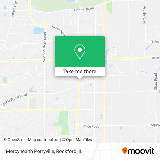 Mercyhealth Perryville map