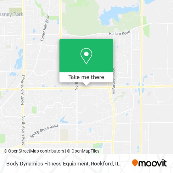 Body Dynamics Fitness Equipment map