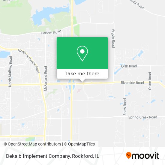 Mapa de Dekalb Implement Company