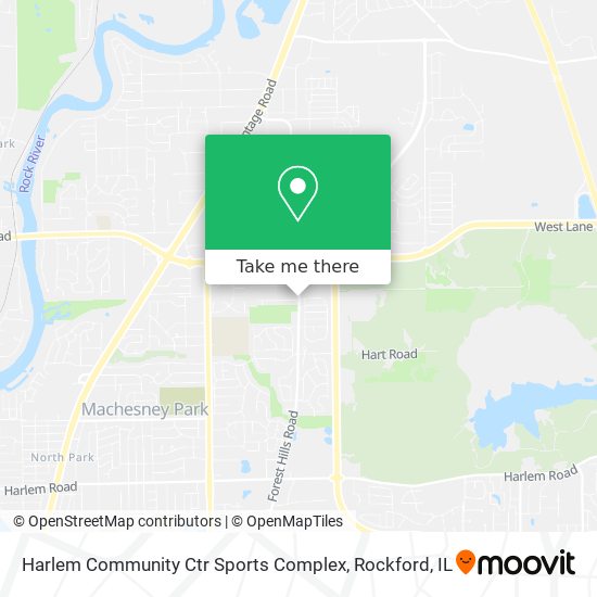 Mapa de Harlem Community Ctr Sports Complex