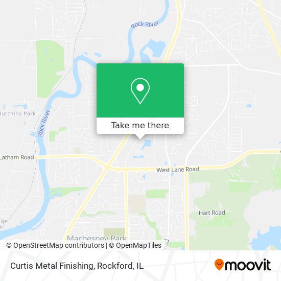 Mapa de Curtis Metal Finishing