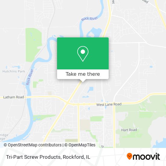 Tri-Part Screw Products map