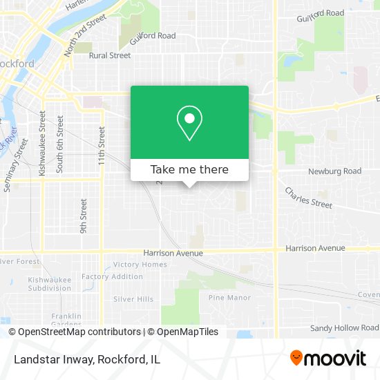 Mapa de Landstar Inway
