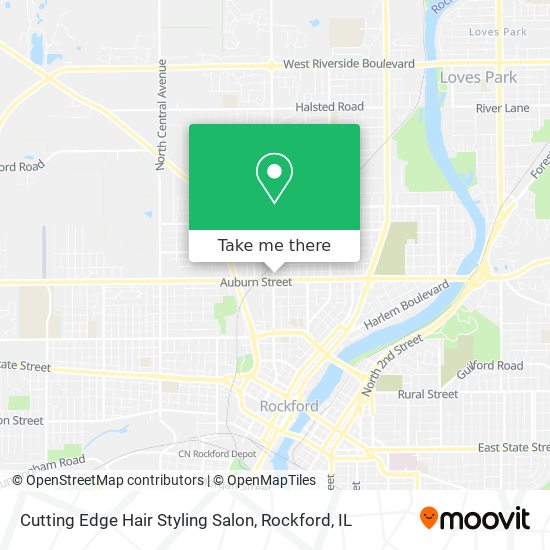 Mapa de Cutting Edge Hair Styling Salon
