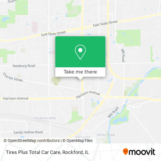 Tires Plus Total Car Care map