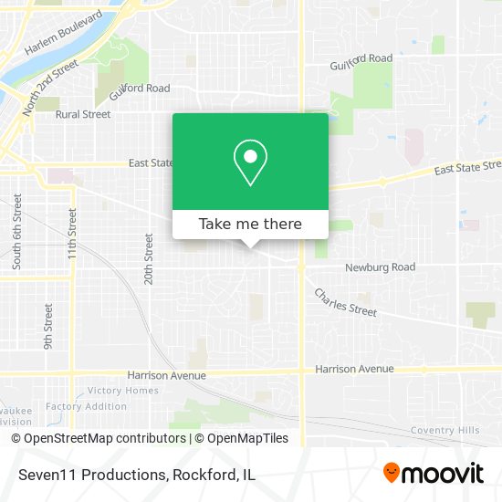 Mapa de Seven11 Productions