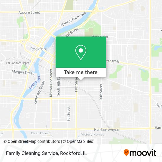 Mapa de Family Cleaning Service