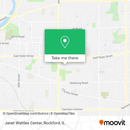 Mapa de Janet Wattles Center