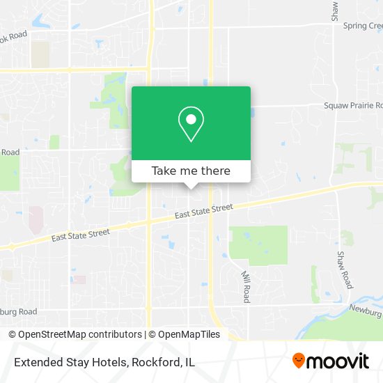 Mapa de Extended Stay Hotels