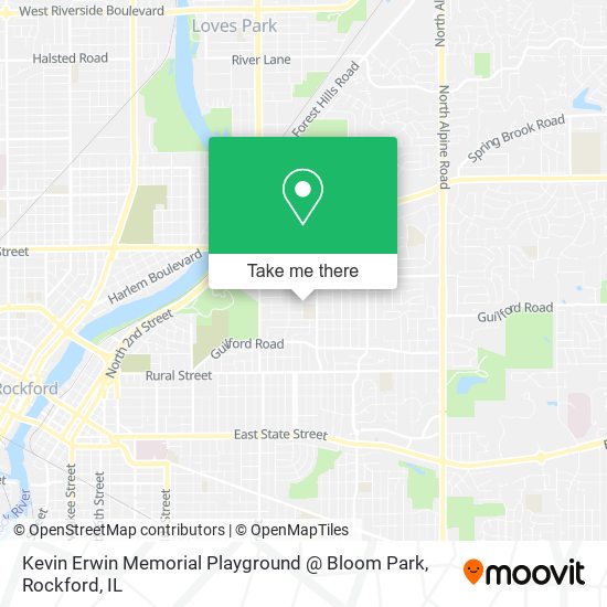 Kevin Erwin Memorial Playground @ Bloom Park map